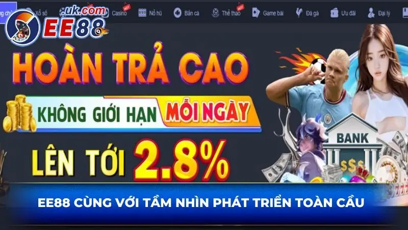 EE88 cùng với tầm nhìn phát triển toàn cầu 